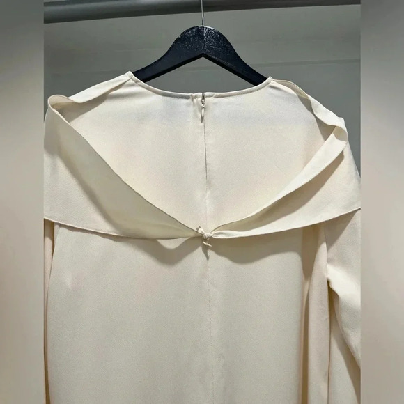 Who What Wear ivory blouse with kerchief tie size XXL Womens - Picture 8 of 9